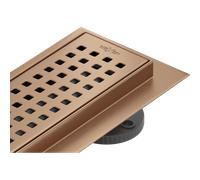 Mexen Flat 360° M08 canalisation linéaire rotative 80 cm, cuivre brossé - 1C25080-40 84193 5905315730060