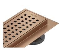 Mexen Flat 360° M08 écoulement linéaire pivotant 50 cm, cuivre brossé - 1C25050-40 84189 5905315730039