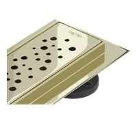 Mexen Flat 360° M12 drain linéaire pivotant 100 cm, doré - 1521100-40 15693 5905315010179