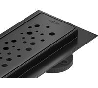 Mexen Flat 360° M12 drain linéaire pivotant 90 cm, noir - 1721090-40