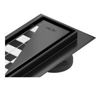 Mexen Flat 360° M13 drain linéaire rotatif 2-en-1 50 cm, noir - 1710050-40 15718 5905315010421