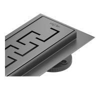 Mexen Flat 360° M15 canalisation linéaire rotative 80 cm, gris pistolet brossé - 1E24080-40 84343 5905315730848