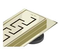 Mexen Flat 360° M15 canalisation linéaire pivotante 60 cm, or - 1524060-40 15701 5905315010254