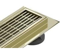 Mexen Flat 360° M33 drain line rotatif 90 cm, doré - 1533090-40