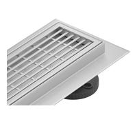 Mexen Flat 360° M33 évacuation linéaire pivotante 90 cm, inox - 1033090-40 6617 5907709163294