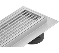 Mexen Flat 360° M33 siphon linéaire rotatif 80 cm, inox - 1033080-40