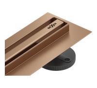 Mexen Flat 360° Slim canalisation linéaire rotative 150 cm, cuivre brossé - 1C41150 83414 5905315989239