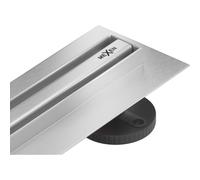 Mexen Flat 360° Slim caniveau linéaire rotatif 160 cm, inox - 1041160 14365 5907709143814