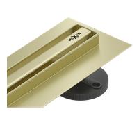 Mexen Flat 360° Slim évacuation linéaire rotative 90 cm, or brossé - 1A41090 83261 5905315988225