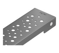Mexen Flat Cache pour caniveau de douche M12 80 cm, gris acier brossé - 1E21080 83509 5905315989673