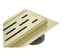 Mexen Flat M01 caniveau linéaire 80 cm, or brossé - 1A20080-15 83966 5905315728685