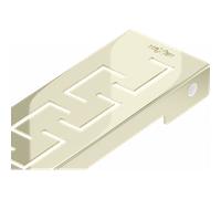 Mexen Flat M15 plaque de couverture pour drain linéaire 80 cm, or - 1524080 767 5907709190375