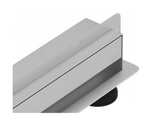 Mexen Flat Wall caniveau linéaire mural 2en1 100 cm, inox - 1030100 978 5907709112537