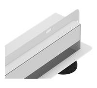 Mexen Flat Wall caniveau mural linéaire 2en1 110 cm, blanc - 1230110 82918 5905315986283