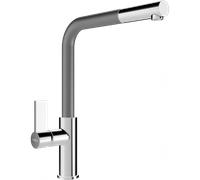 Mexen Flora robinet de cuisine, chrome/gris - 670401-06 2466 5907709192812