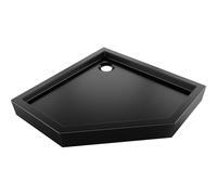 Mexen Flow+ receveur pentagonal 100 x 100 cm, noir mat - 46P701010H 61393 5905315953063