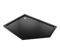 Mexen Flow receveur pentagonal slim gauche 100 x 90 cm, noir mat - 46P709010L 61263 5905315951809
