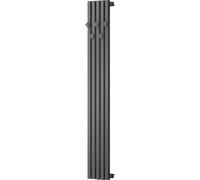 Mexen Flux radiateur de salle de bain décoratif 1500 x 240 mm, 450 W, anthracite - W127-1500-240-00-66 65649 5905315966742