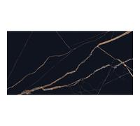 Mexen Fossil Gres noir émaillé rectifié G1, carreau sol-mur 120 x 60 cm, haute brillance - TL213-120-060-00 67123 5905315975850