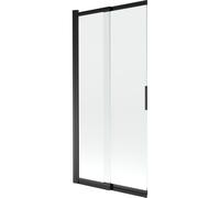 Mexen Fox pare-douche à deux panneaux coulissants 85 x 150 cm, transparent, noir - 891-085-002-70-00 24806 5907709148468