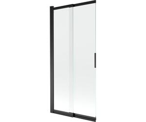 Mexen Fox pare-douche à deux panneaux coulissants 85 x 150 cm, transparent, noir - 891-085-002-70-00 24806 5907709148468