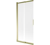 Mexen Fox paroi de baignoire à 2 panneaux coulissants 85 x 150 cm, givré, or - 891-085-002-50-30 24808 5907709148451