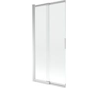 Mexen Fox paroi de baignoire à 2 volets coulissants 85 x 150 cm, transparent, chrome - 891-085-002-01-00 24804 5907709148420