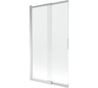 Mexen Fox paroi de douche coulissante à 2 volets 100 x 150 cm, transparent, chromé - 891-100-002-01-00 24810 5907709148482