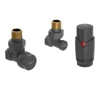 Mexen G00 ensemble thermostatique d'angle, anthracite - W901-900-66 32388 5905315236708