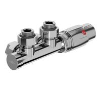 Mexen G00 ensemble thermostatique d'angle, Duplex, DN50, chrome - W907-900-01 32408 5905315236777
