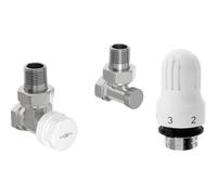 Mexen G04 ensemble thermostatique coudé, nickel - W913-012-948-01 33115 5905315236951