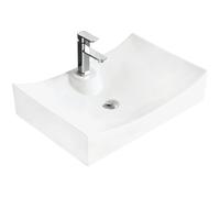 Mexen Gaja lavabo sur plan 66 x 45 cm, blanc - 21726600 1333 5903163381441