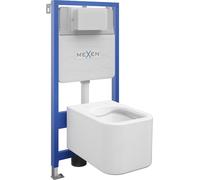 Mexen Garniture de toilette Felix Slim stand avec cuvette Elis, Blanc - 6103391XX00