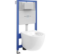 Mexen Garniture de toilette Felix Slim stand with toilet bowl Lena, White - 6103322XX00
