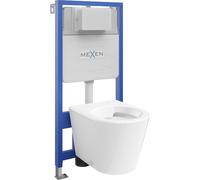 Mexen Garniture de toilette Felix Slim stand with toilet bowl Rico, White - 6103372XX00