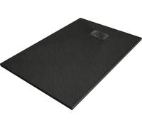 Mexen Hugo bac rectangulaire SMC 100 x 90 cm, noir, cache noir - 42709010-B