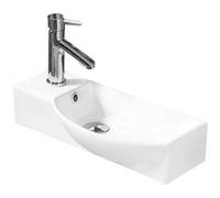 Mexen Hugo lavabo à poser droit 50 x 23 cm, blanc - 21255000R 1224 5903163381953