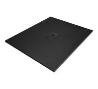 Mexen Hugo receveur de douche rectangulaire SMC 130 x 100 cm, noir, cache noir - 42701013-B 25285 5905315226778