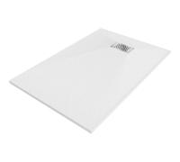 Mexen Hugo receveur de douche rectangulaire SMC 130 x 70 cm, blanc, cache inox - 42107013-X 25024 5905315224095
