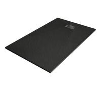 Mexen Hugo receveur de douche rectangulaire SMC 140 x 80 cm, noir, cache noir - 42708014-B 25267 5905315226594