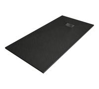 Mexen Hugo receveur de douche rectangulaire SMC 180 x 80 cm, noir, cache noir - 42708018-B 25271 5905315226631