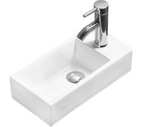 Mexen Inez lavabo à poser gauche 40 x 20 cm, blanc - 21484000L 1270 5903163381113
