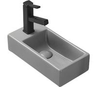 Mexen Inez lavabo à poser droit 40 x 20 cm, gris clair mat - 21484061R 15925 5907709157255
