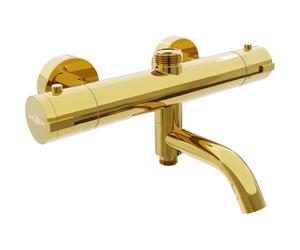 Mexen Kai mitigeur thermostatique bain-douche, doré - 77900-50 439 5907709119208