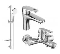 Mexen Kama DF05 ensemble de bain, chrome - 72503DF05-00 3141 5907709196018