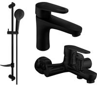 Mexen Kama DF05 set de baignoire, Noir - 72503DF05-70