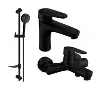 Mexen Kama DF75 ensemble de bain, noir - 72503DF75-70 3144 5907709196049