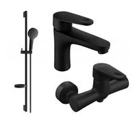 Mexen Kama DS05 ensemble de douche, noir - 72504DS05-70 3155 5907709196148