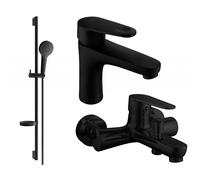 Mexen Kama DS05 ensemble pour baignoire, noir - 72503DS05-70 3147 5907709196063