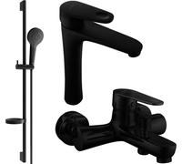 Mexen Kama DS05 set de baignoire, Noir - 72513DS05-70